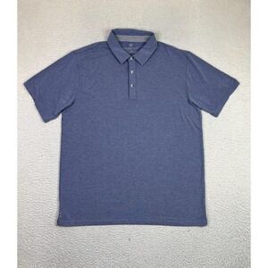 Free Fly Polo Shirt Mens XL Blue Performance Bamboo Stretch Casual Golf Soft